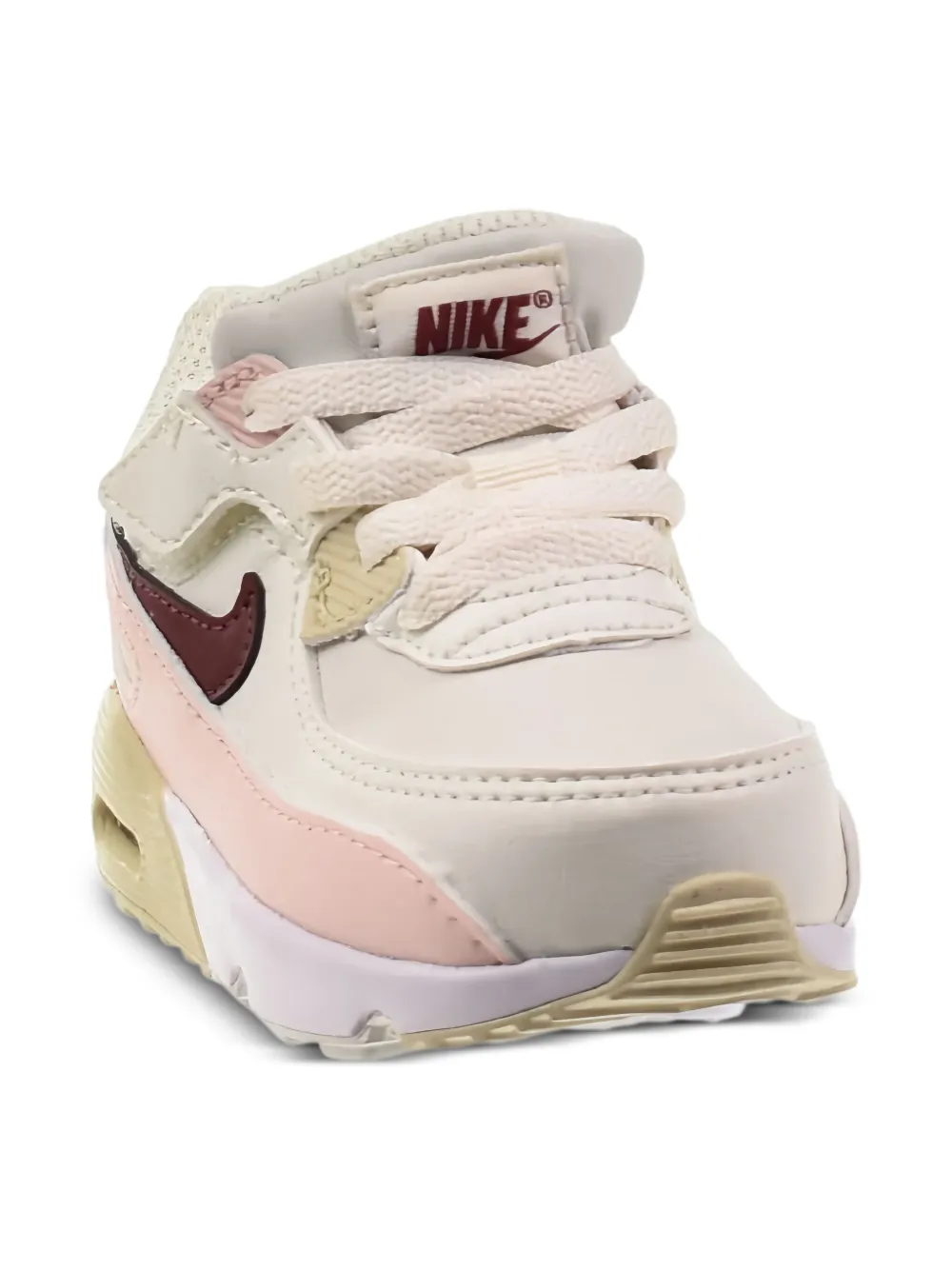 Nike Kids Air Max 90 EasyOn "Phantom Dark Team Red" sneakers Beige