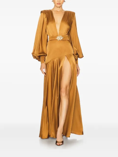 Bronx and Banco Carmen belted maxi dress