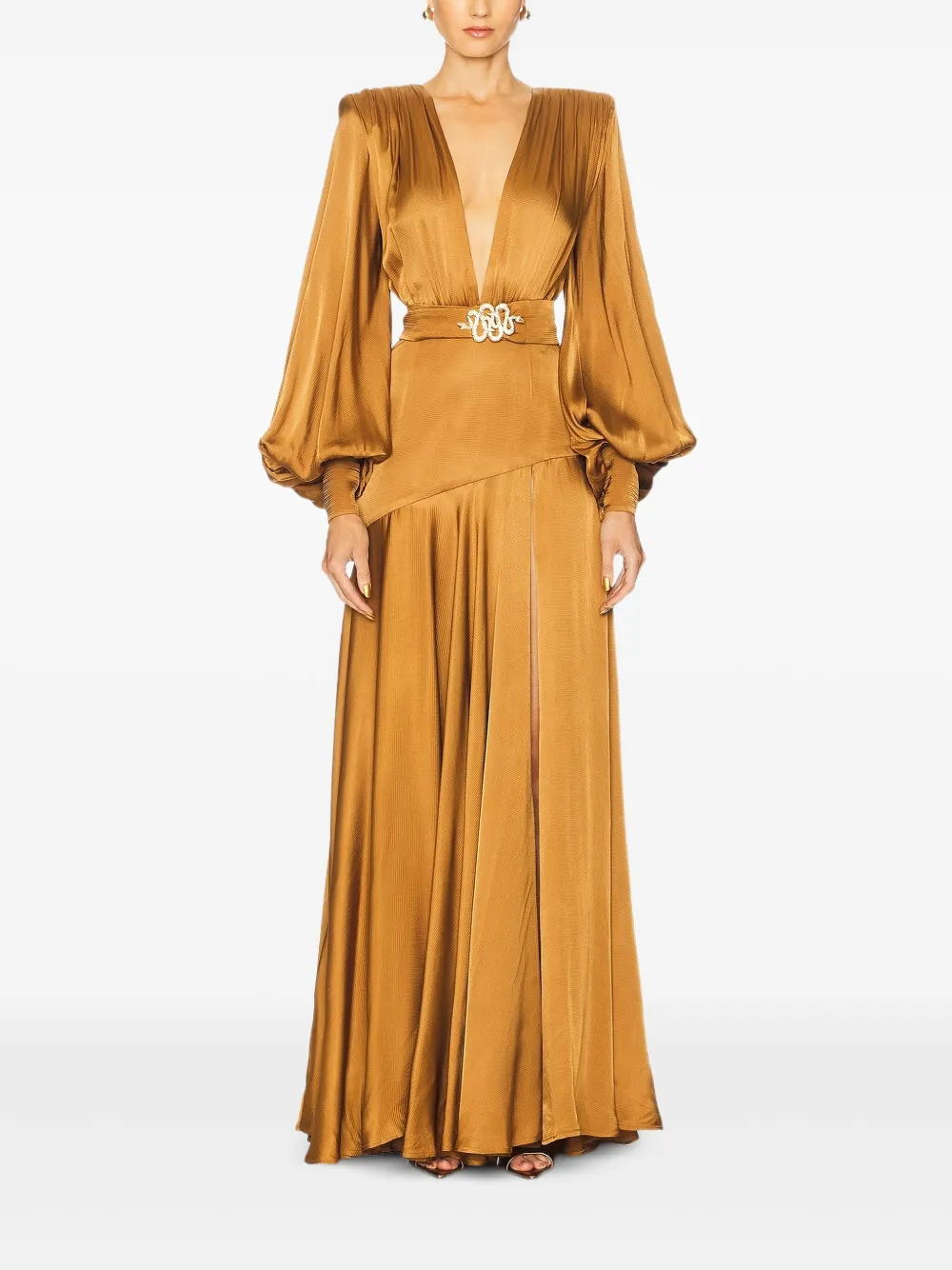 Bronx and Banco Carmen belted maxi dress | Evening Dresses | Image 2