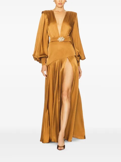 Bronx and Banco Carmen belted maxi dress