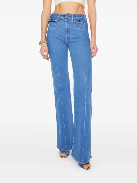 MOTHER jeans Pocket Hustler Roller Heel