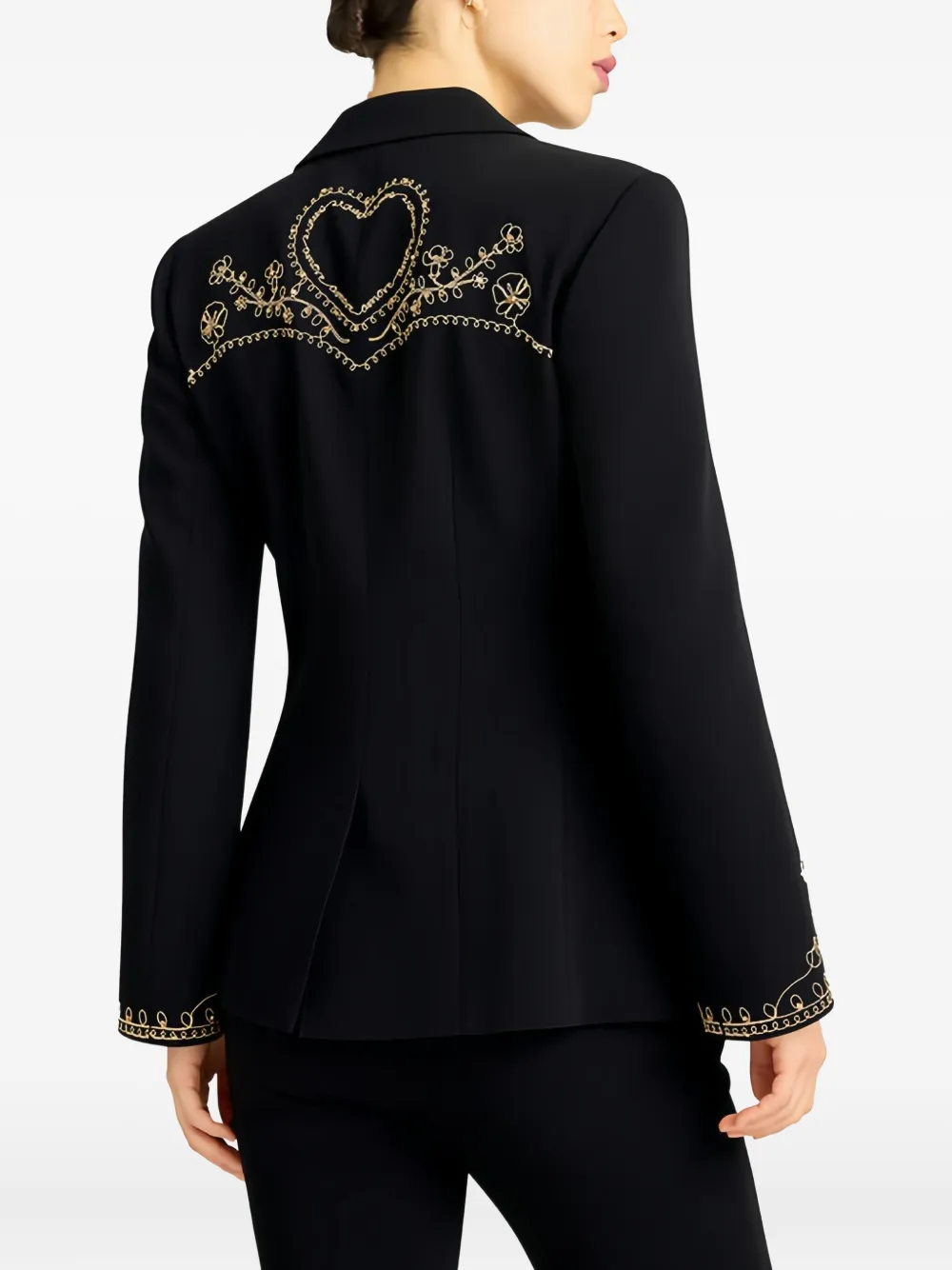 Cinq À Sept Cheyenne Soutache Embellished Blazer In Multi