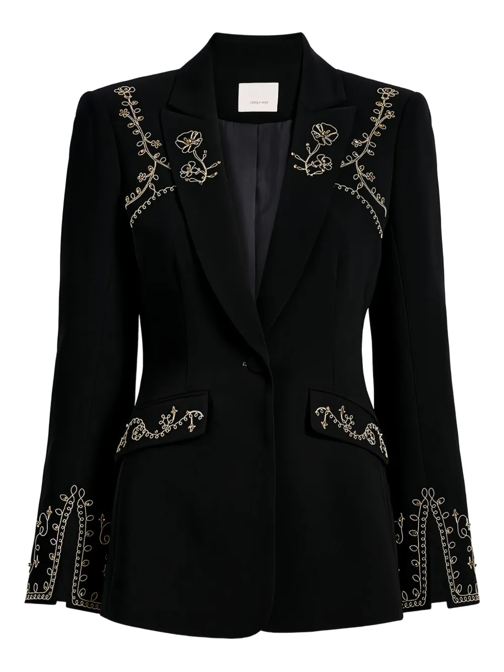 Cinq À Sept Cheyenne Soutache Embellished Blazer In Multi