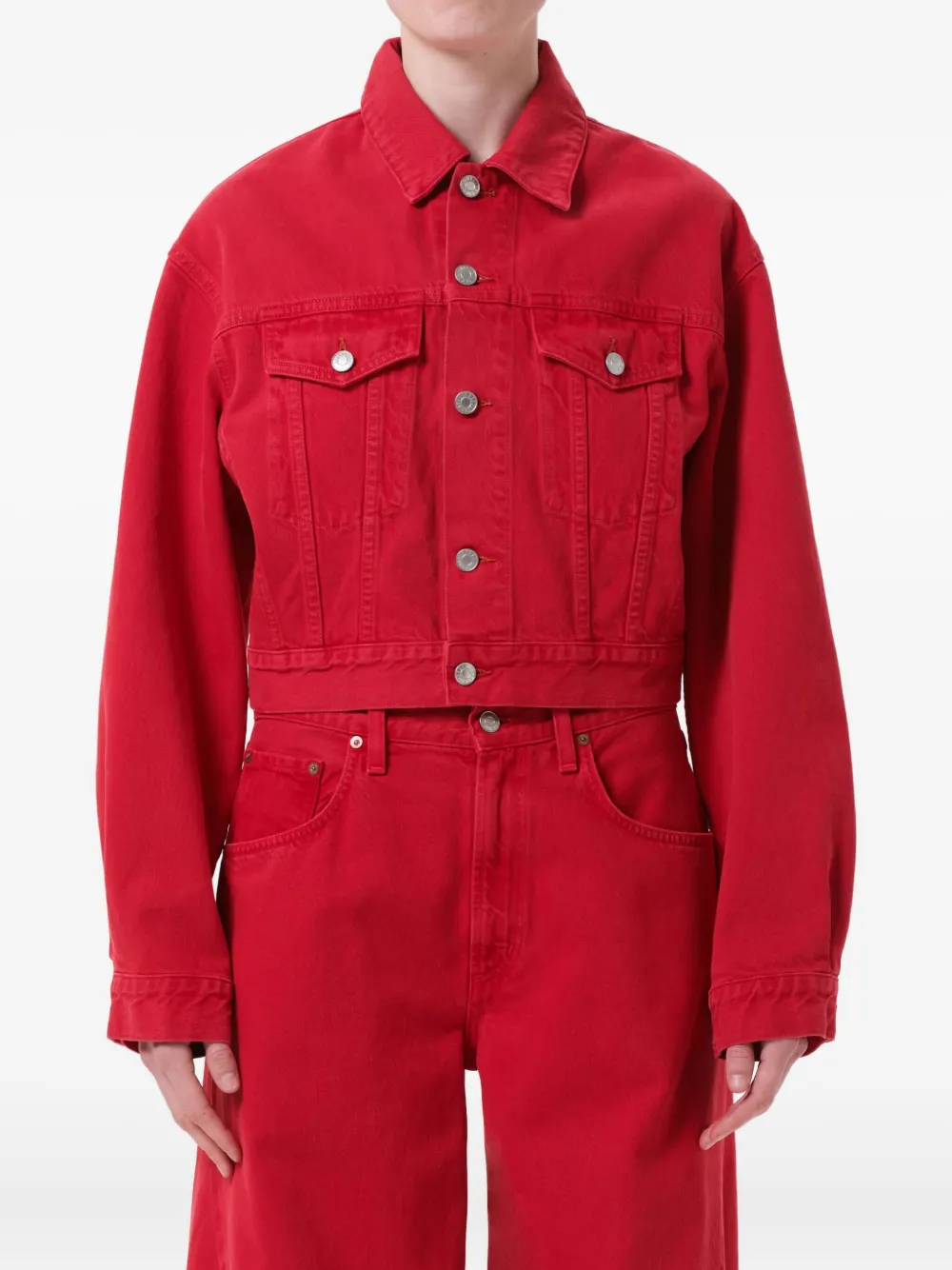 AGOLDE Radley buttoned jacket | rojo | Image 1