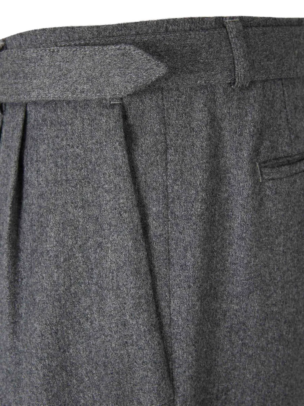 Canali Tailored Trousers In Gray
