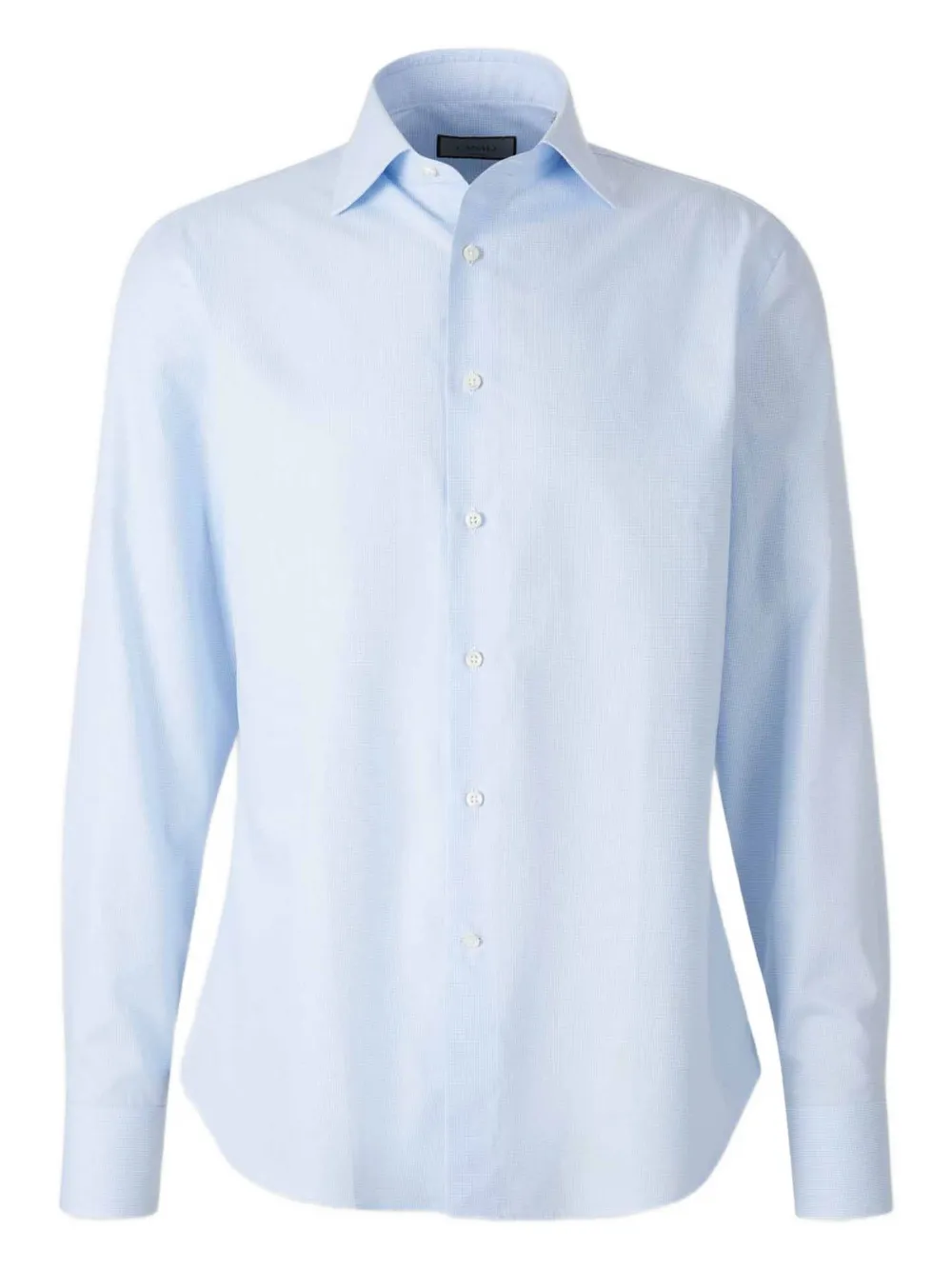 Canali button-down cotton shirt | Blue | Image 1
