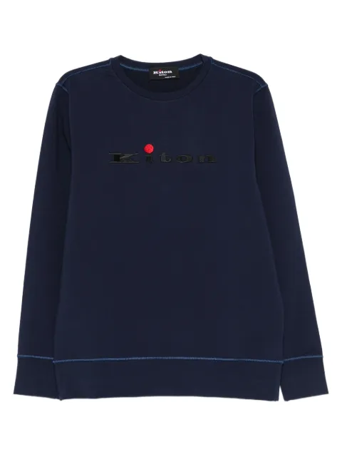 Kiton sudadera con logo bordado