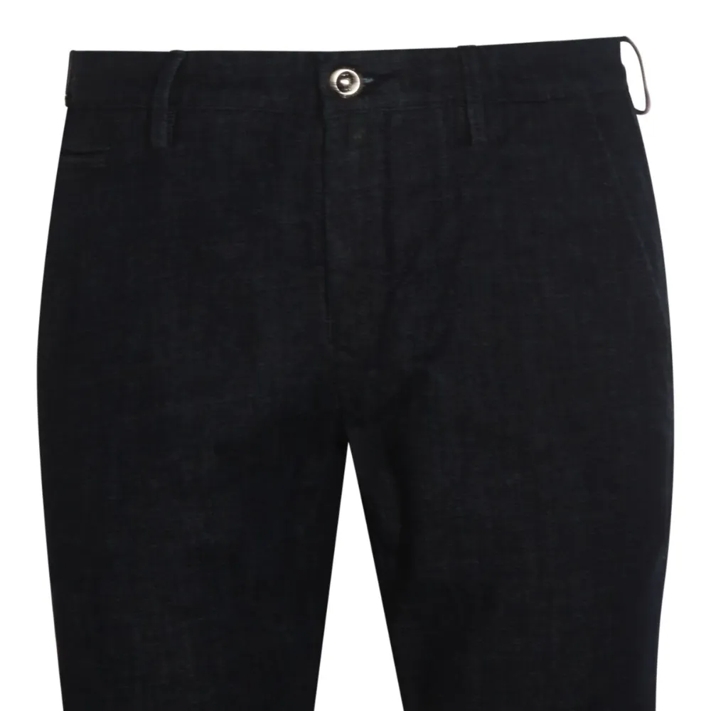 Jacob Cohen Straight Trousers With Pockets And Belt Loops In Blue