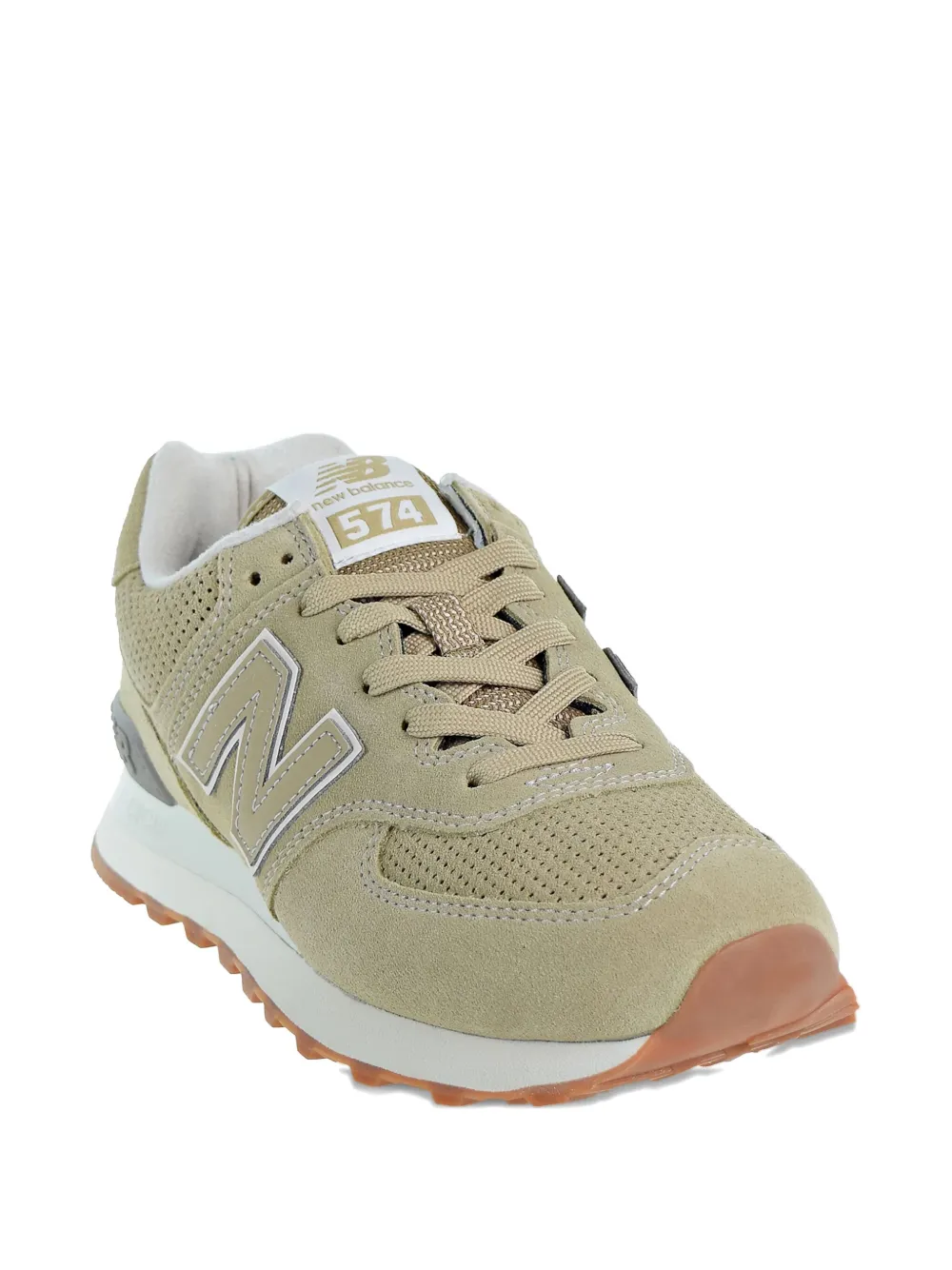 New Balance 574 suede sneakers Beige