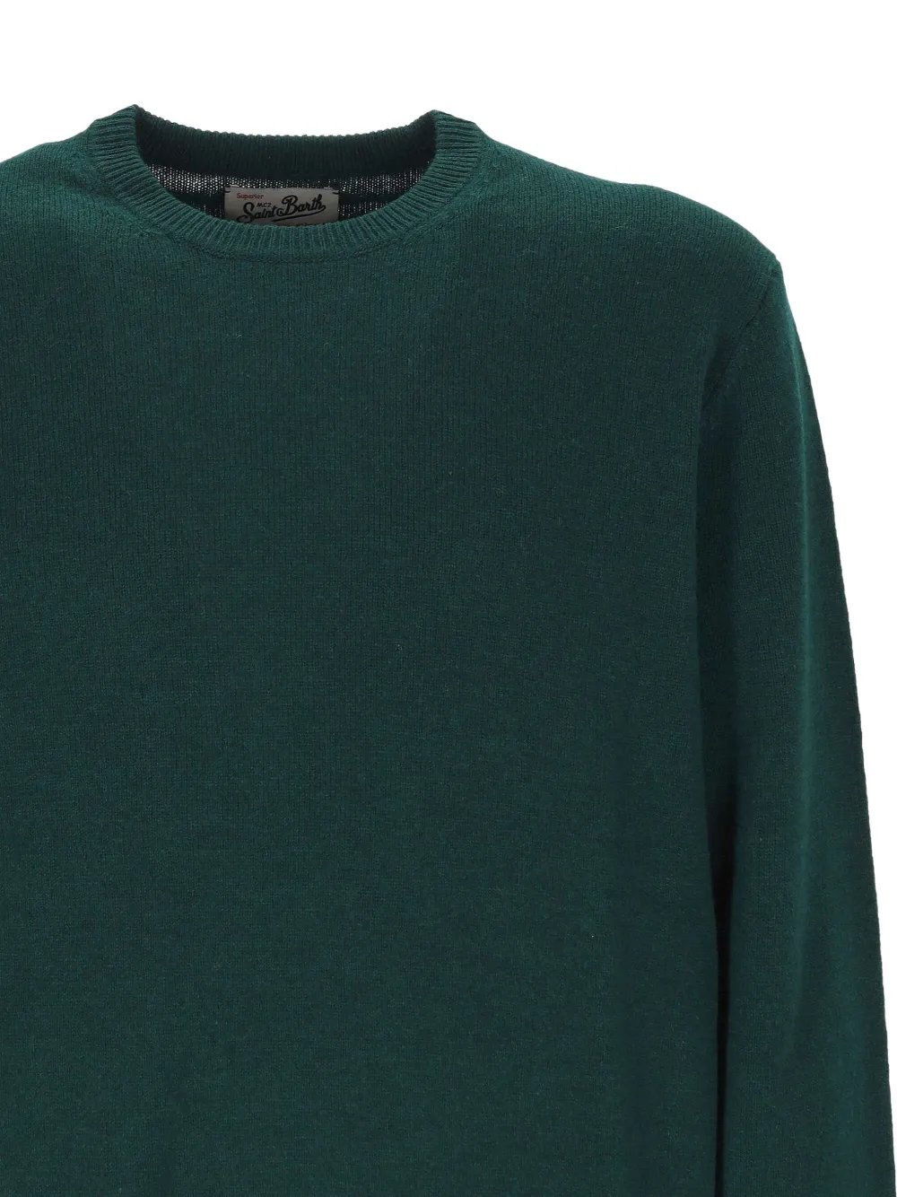 Mc2 Saint Barth Regent Crew-neck Sweater In Green