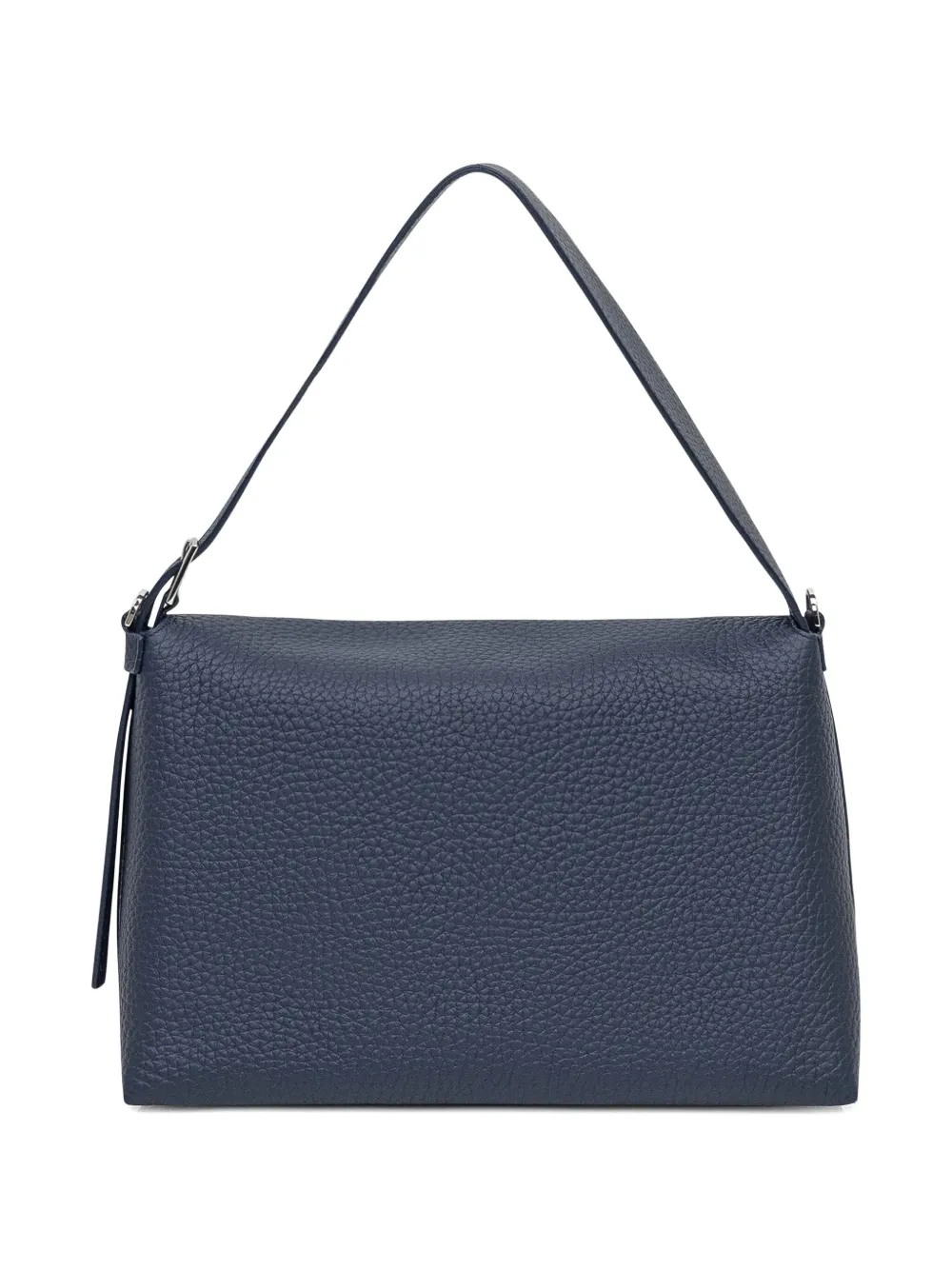 Orciani Nana pebble-leather shoulder bag - Blauw