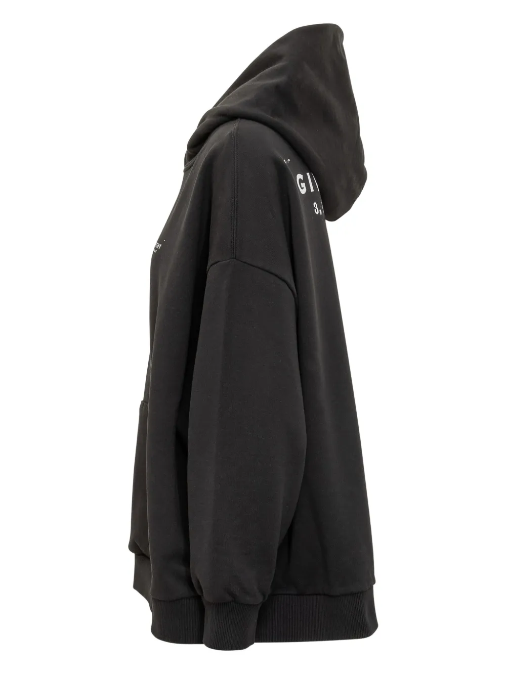 Givenchy Hoodie met logoprint - Zwart