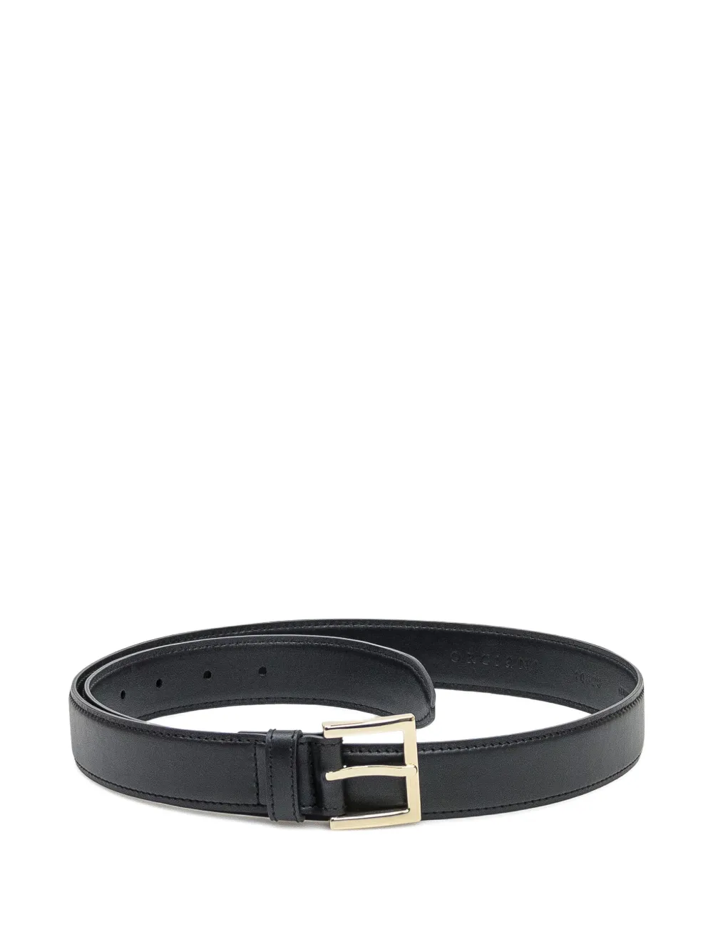 Orciani leather buckle belt | Black | Image 1