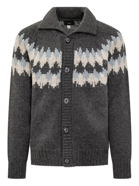 Alanui Geknöpfter Sweet Winter Cardigan mit Fair-Isle-Muster