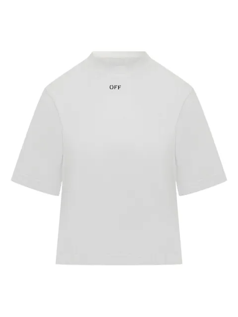 Off-White floral-arrow boxy tee