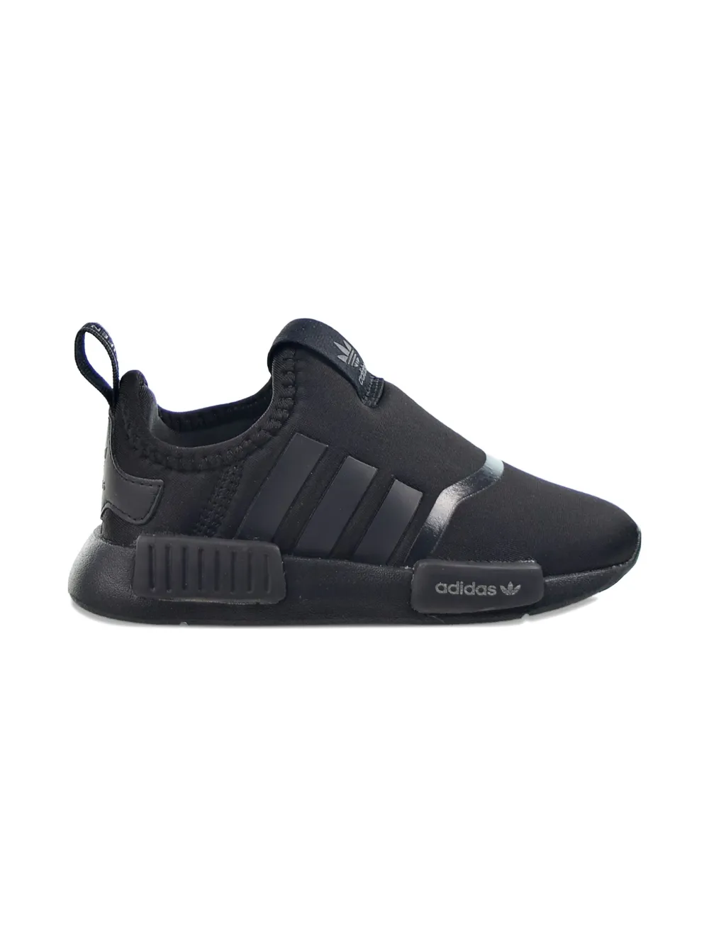 adidas Kids NMD 360 "Core Black Silver Metallic Cloud White" sneakers