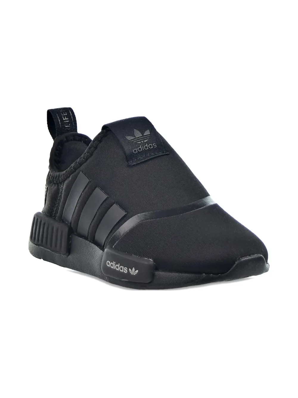Adidas Kids NMD 360 "Core Black Silver Metallic Cloud White" sneakers