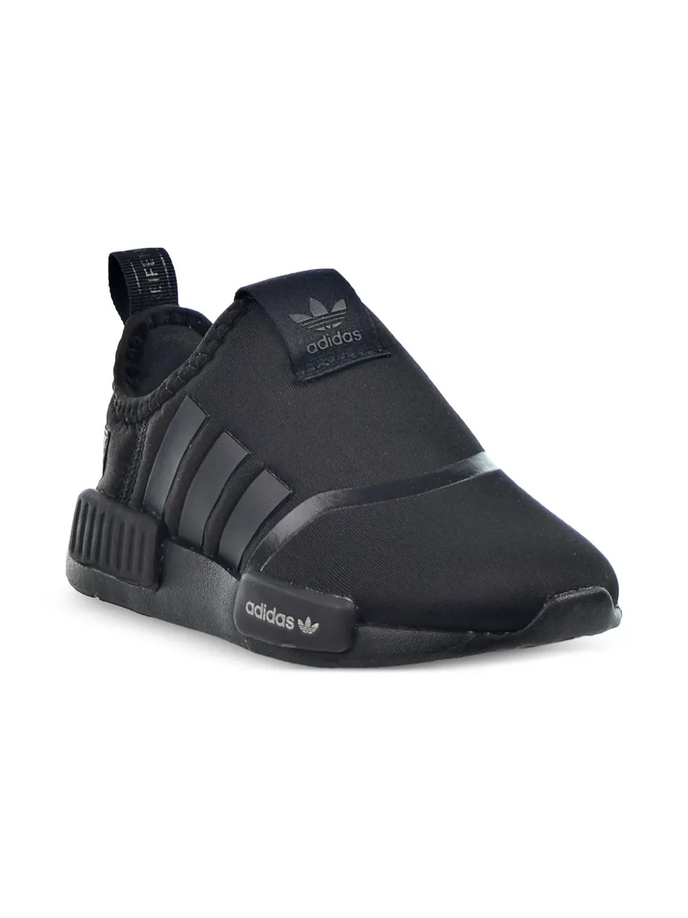 adidas Kids NMD 360 "Core Black Silver Metallic Cloud White" sneakers