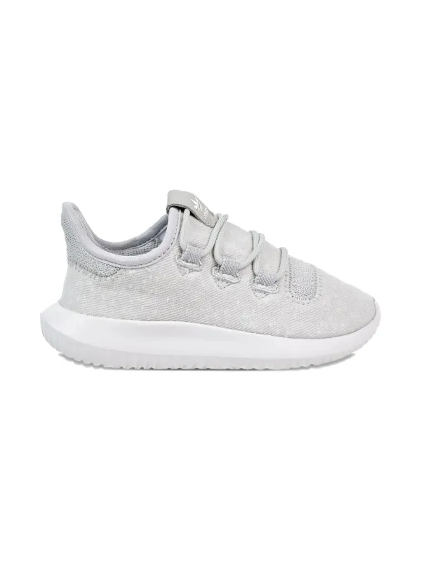 Grey Boys Tubular Shoes Adidas Tubular Radial "Grey" W/ On Foot