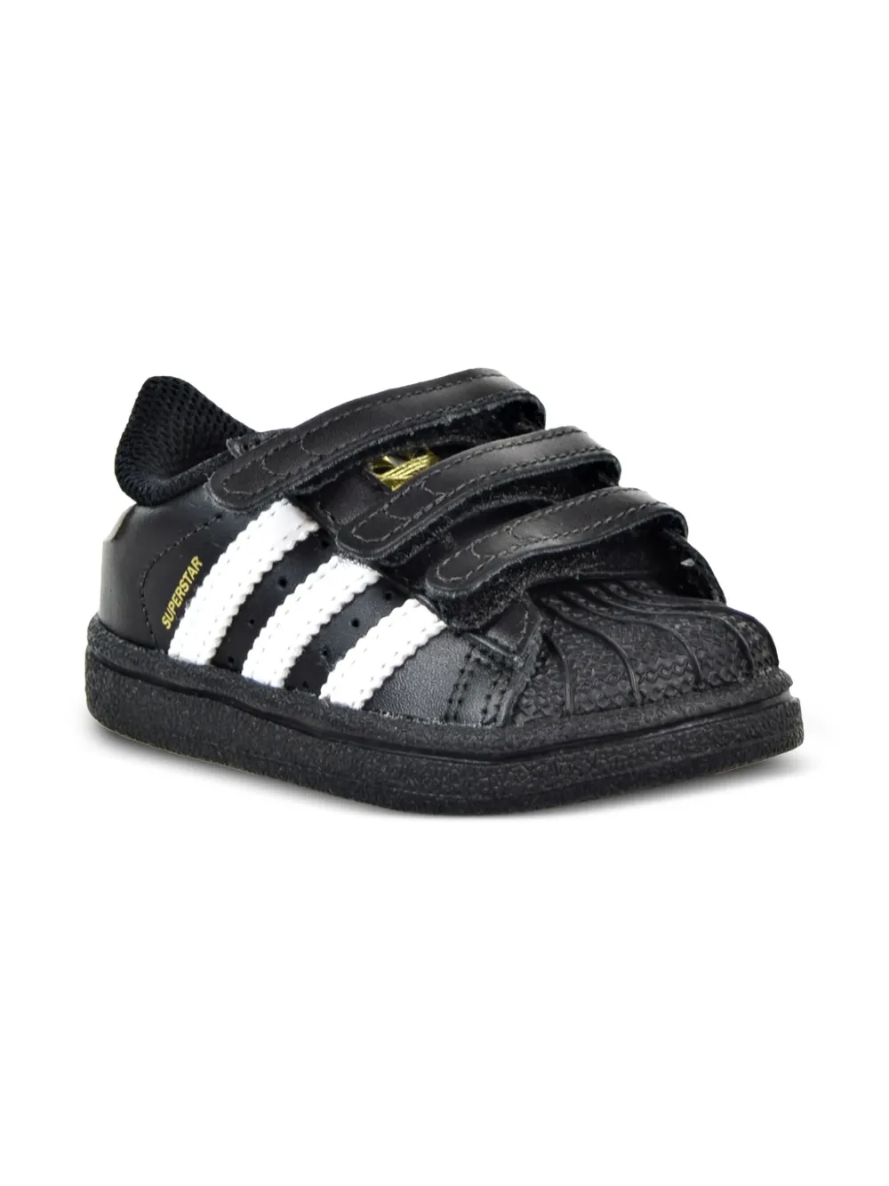 adidas Kids Superstar "Black White" sneakers Zwart