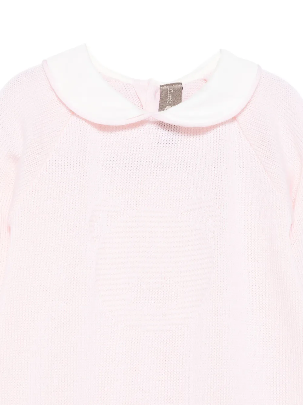 Little Bear Pyjama van merinowol Roze