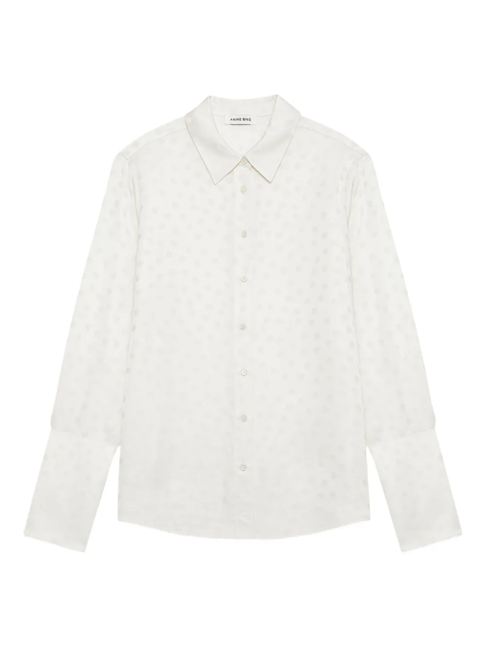Anine Bing Amanda Shirt In Neutral