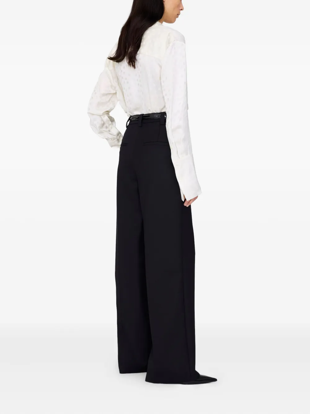 Anine Bing Amanda Shirt In Neutral