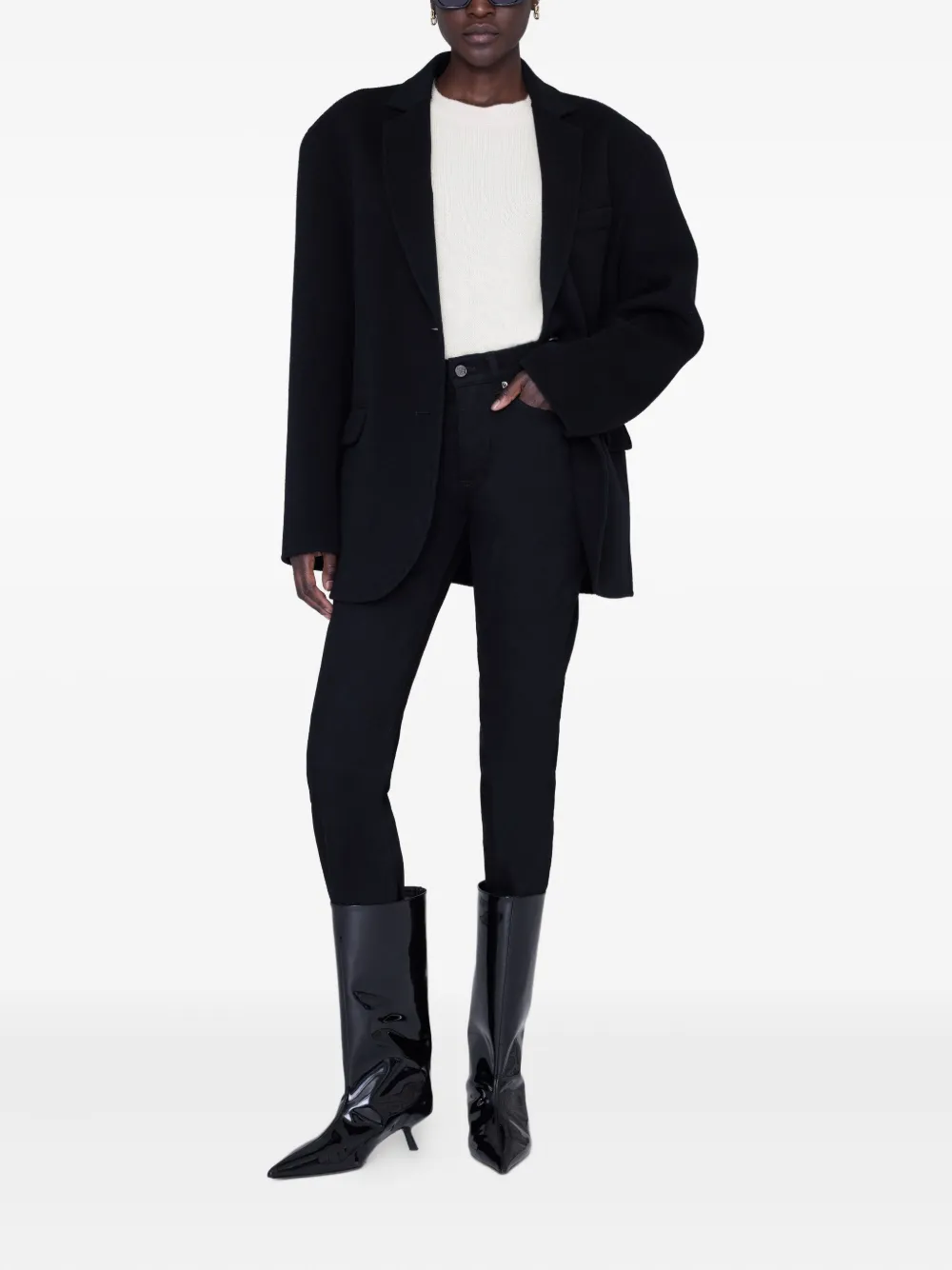 Anine Bing Hilda Boots In Black