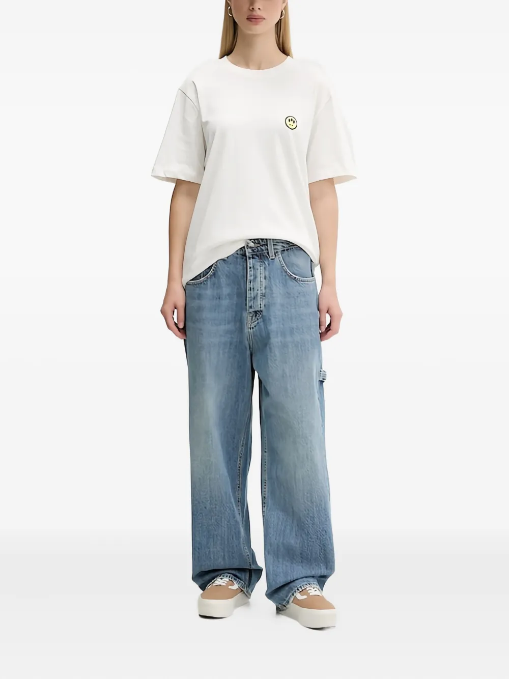 BARROW cotton jeans | Wide-Leg Jeans | Image 2