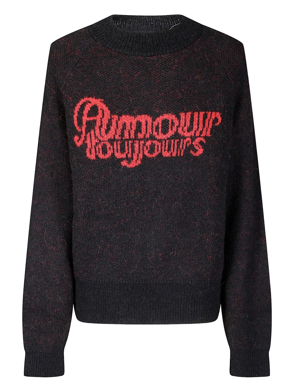 CARNE BOLLENTE Fuzzy Love sweater | Black | Image 1