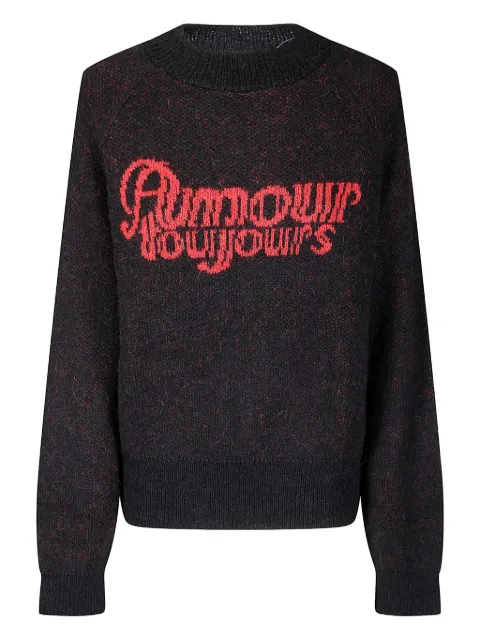 CARNE BOLLENTE Fuzzy Love sweater