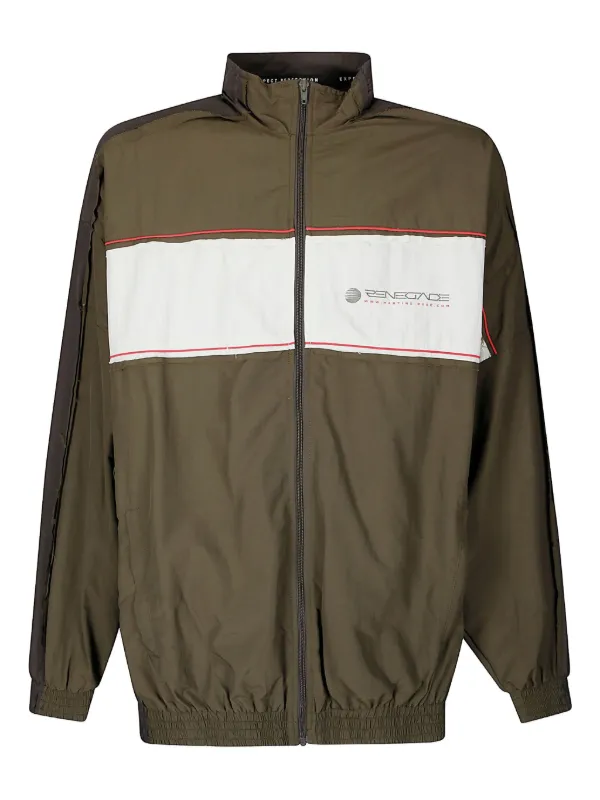 Martine Rose レイヤード トラックジャケット | グリーン