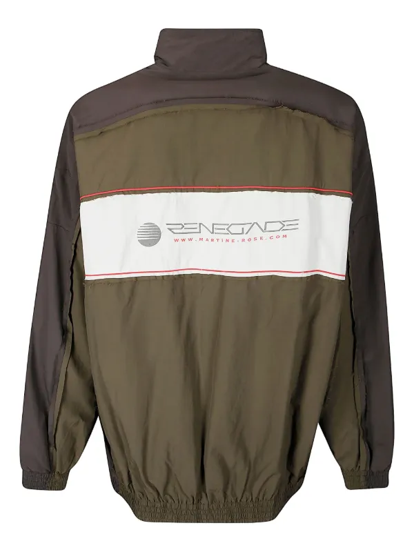 Martine Rose ナイロンジャケット Martine Rose Shrunken Track Jacket – 'Black/Yellow' – Kicks