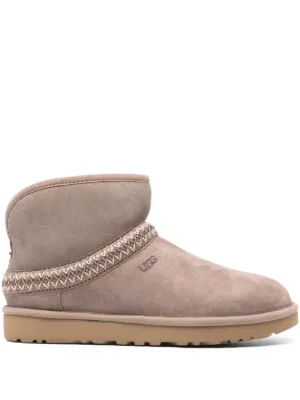 UGG Classic Maxi Mini 短靴| 中性色| FARFETCH CN