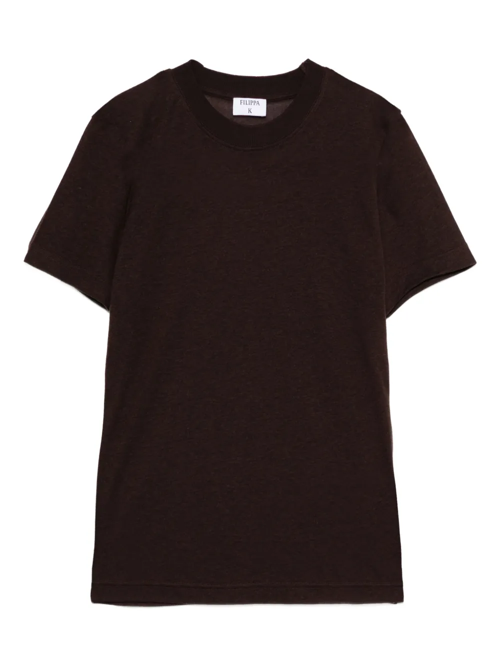 Filippa K crew-neck T-shirt | Brown | Image 1