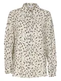 MAR DE MARGARITAS floral-pattern button-down shirt - Neutrals