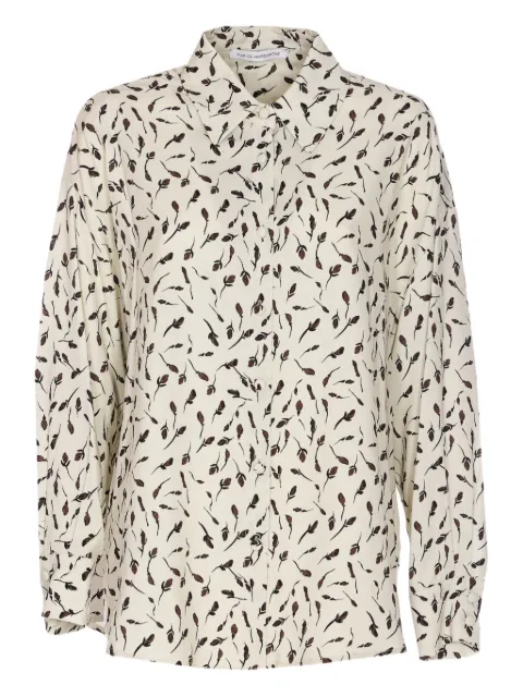 MAR DE MARGARITAS floral-pattern button-down shirt