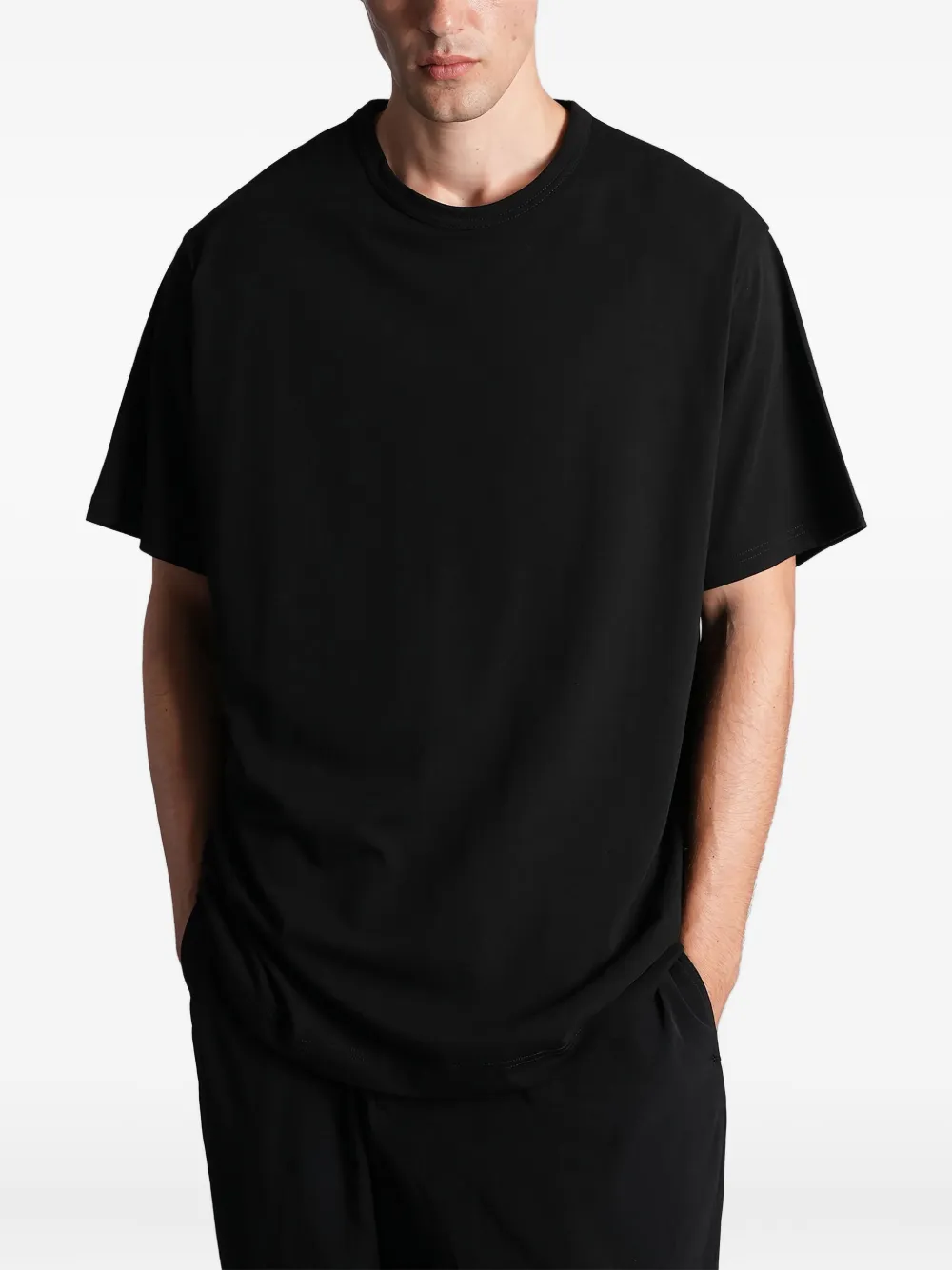 Yohji Yamamoto crew-neck T-Shirt | Black | Image 1
