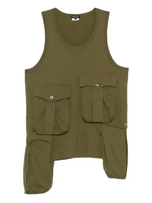 017041 COMME des GARCONS HOMME タンクトップ COMME DES GARÇONS shirt × サンスペル タンクトップ-ネイビー