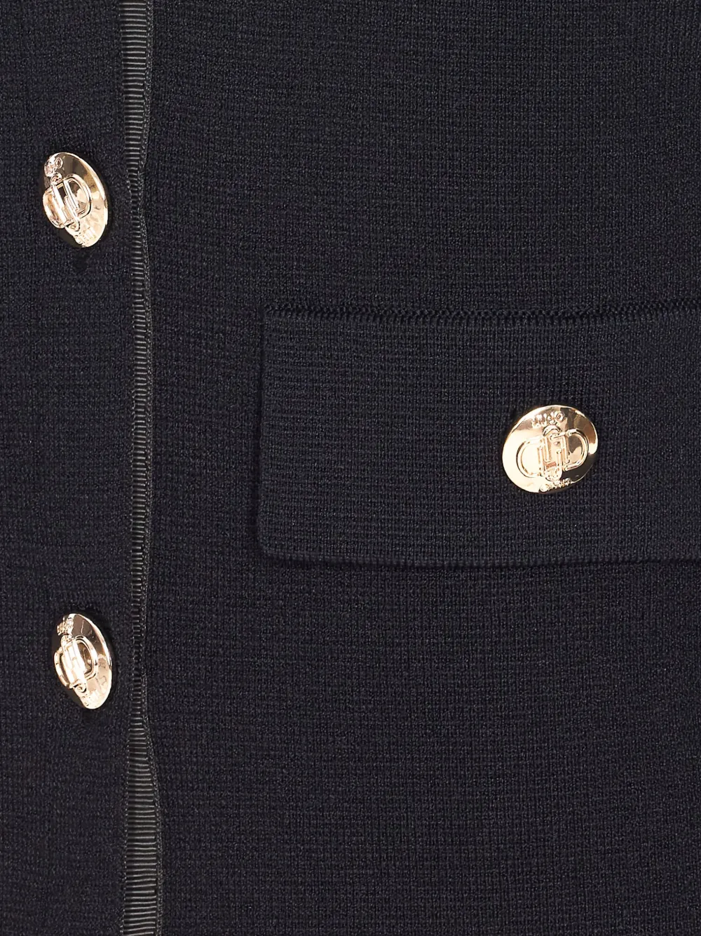 LIU JO Button-up jack Zwart