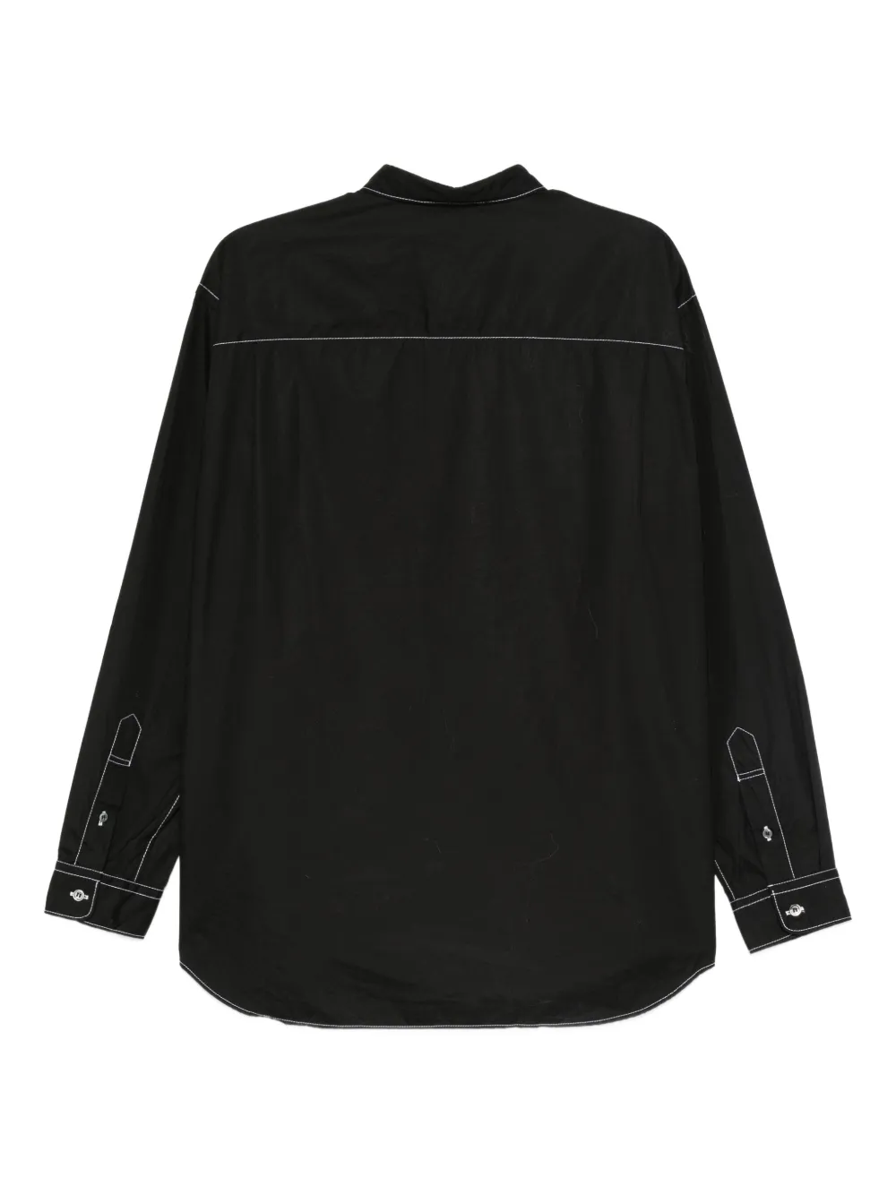 Comme des Garçons Homme contrast-stitch long-sleeve shirt | Image 2