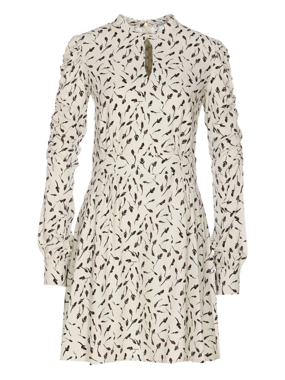 MAR DE MARGARITAS floral-print cut-out dress | Neutrals | Image 1