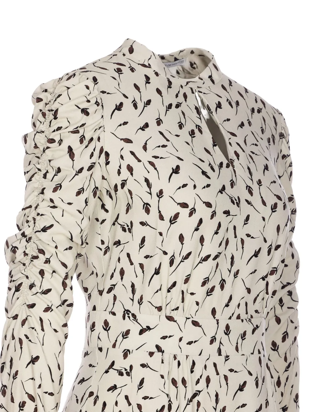 MAR DE MARGARITAS Jurk met bloemenprint Beige