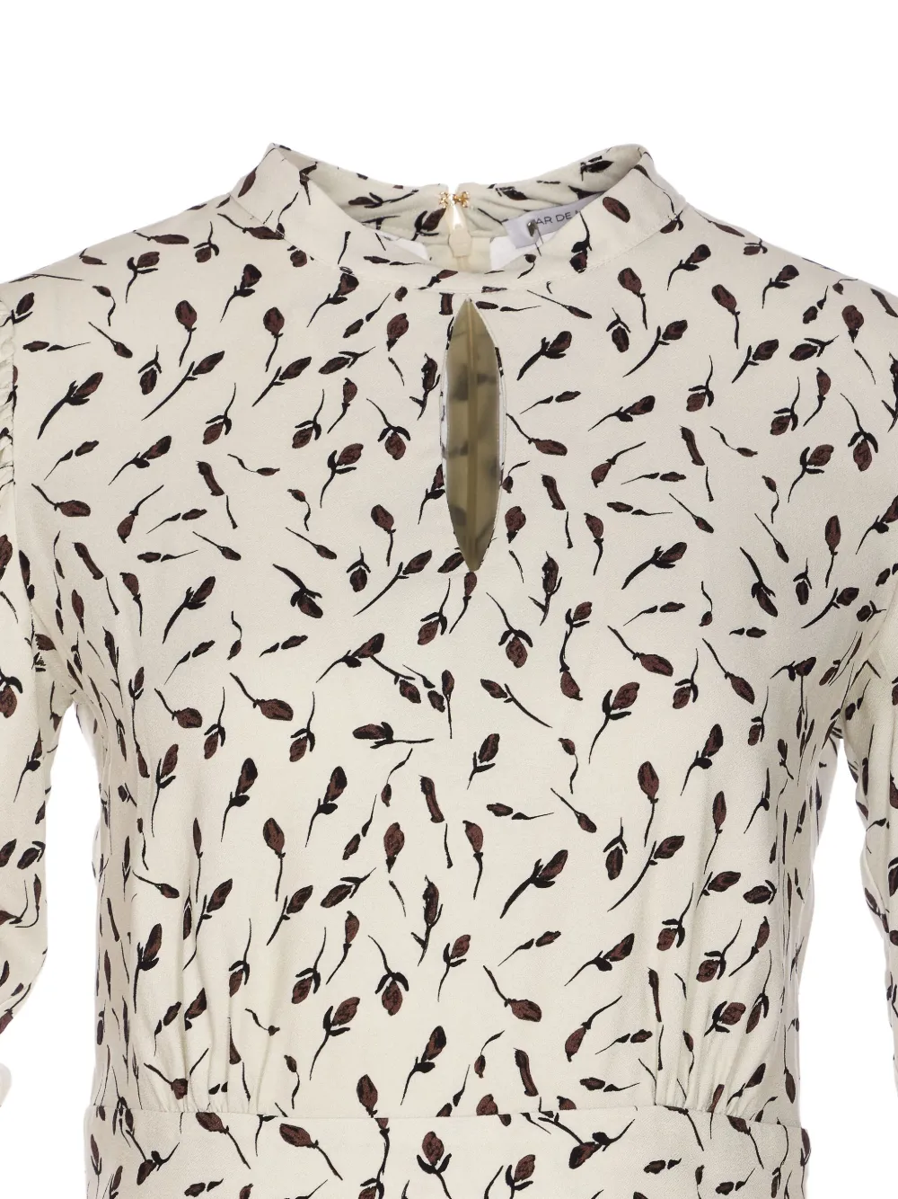 MAR DE MARGARITAS Jurk met bloemenprint Beige