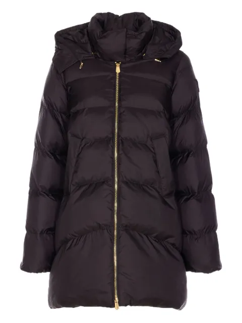 PINKO padded removable-hood coat