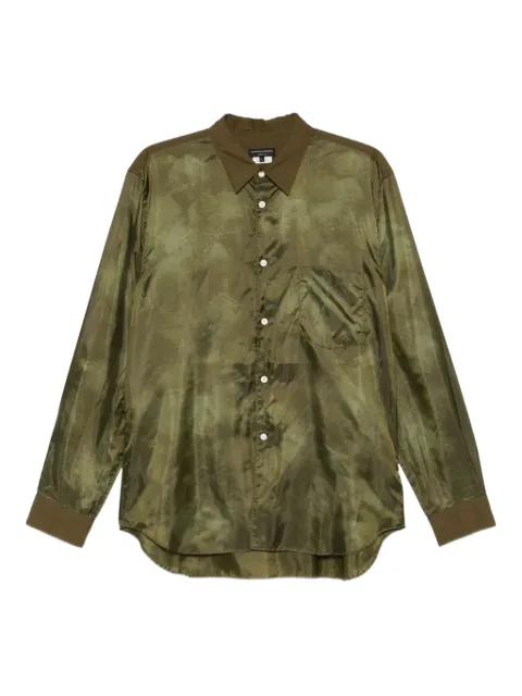 Comme des Garçons Homme Plus ロングスリーブ サテンシャツ