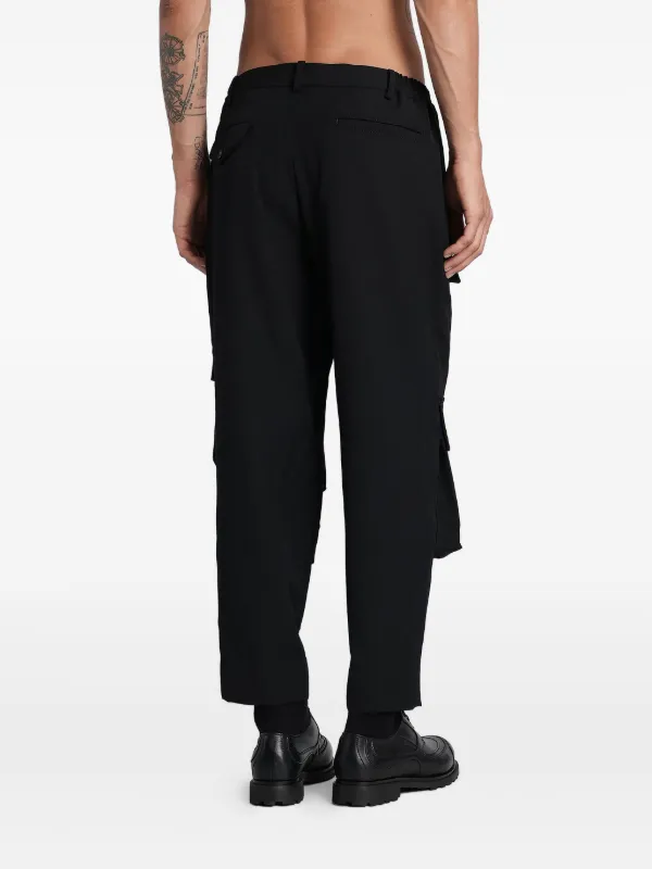 Comme Des Garçons Homme Plus multi-pocket Cargo Pants | Black