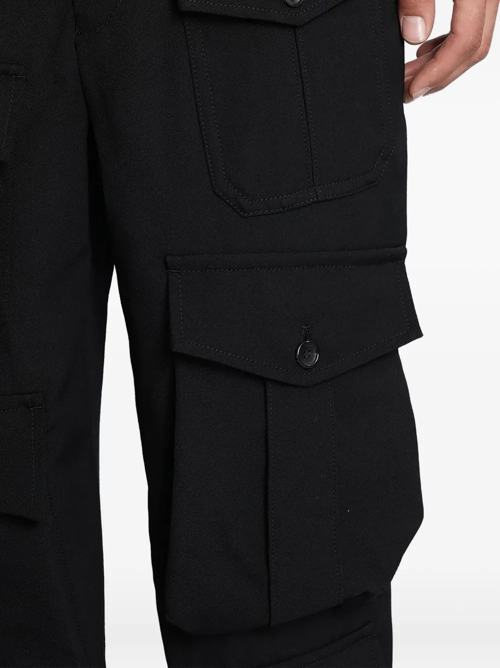 Comme des Garçons Homme Plus Cargo shorts Zwart