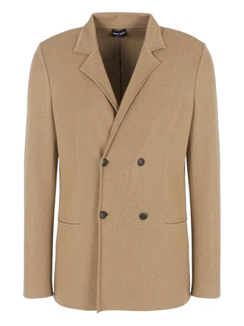 Giorgio Armani Blazer met dubbele rij knopen