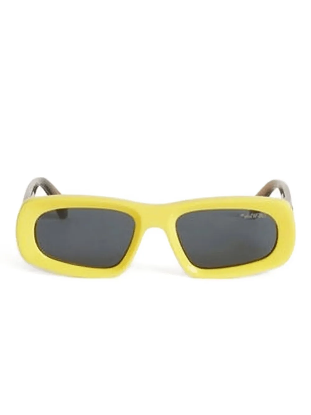 Off-White Austin oval sunglasses | Yellow | Image 1
